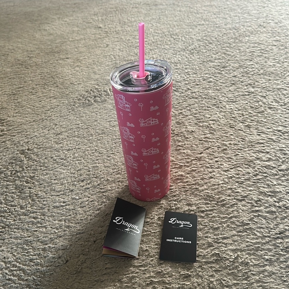NWT Barbie Tumbler